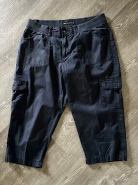 🧡3/15 Lee Relaxed Fit 1889 Cropped Pants Women's 14 Petite